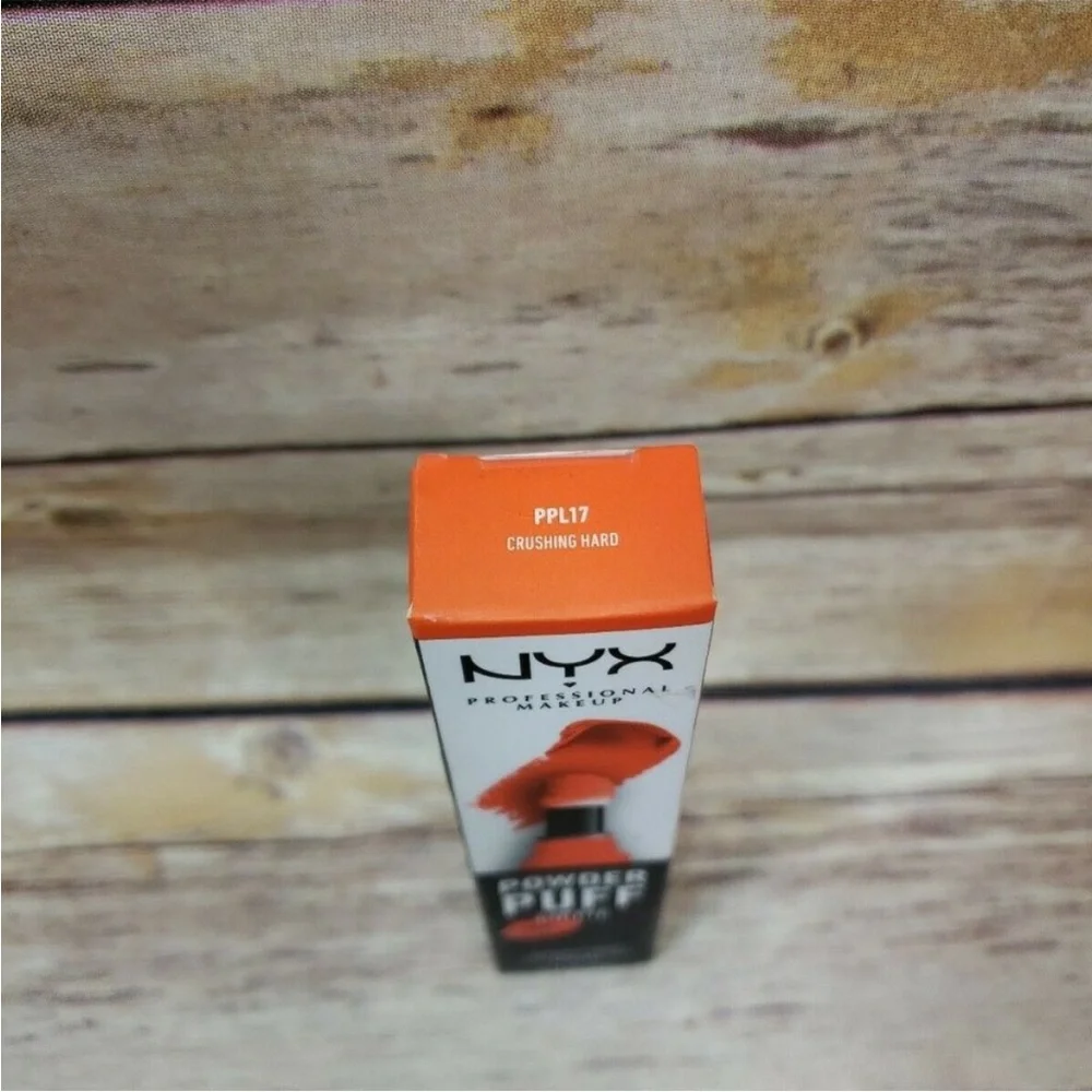 NYX Powder Puff Lippie Lip Cream Crushing Hard Red